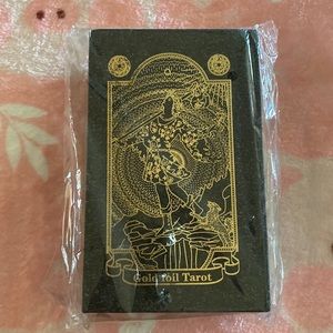 Tarot Cards Gold Foil new in box.